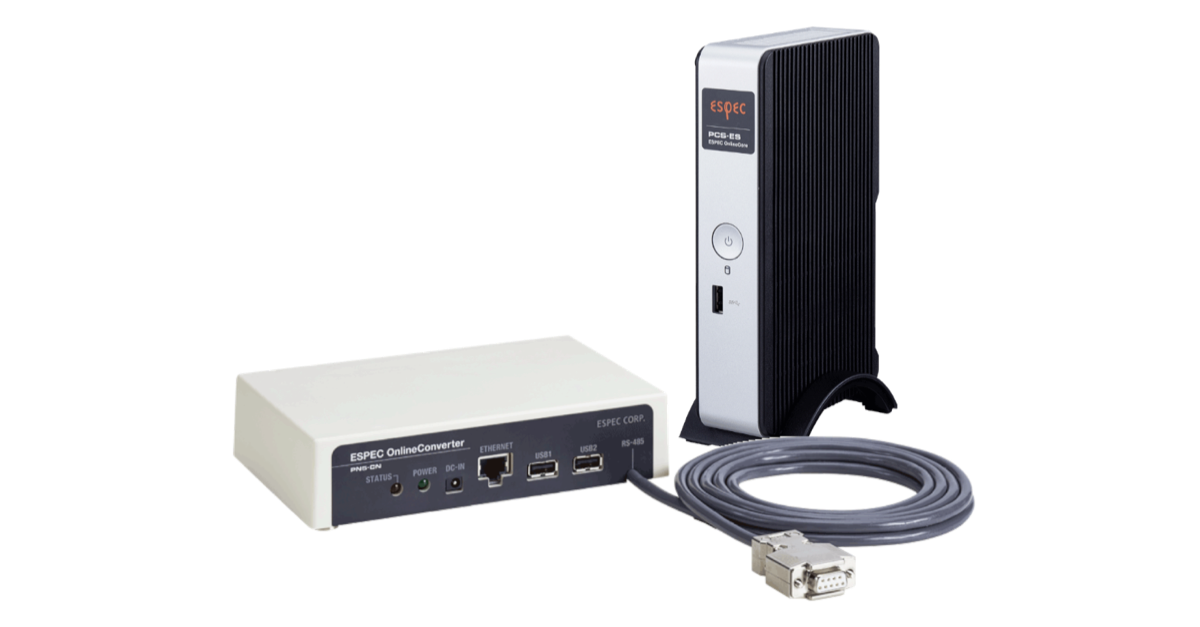 תוכנות ניהול תאי בדיקה Online Converter של ESPEC