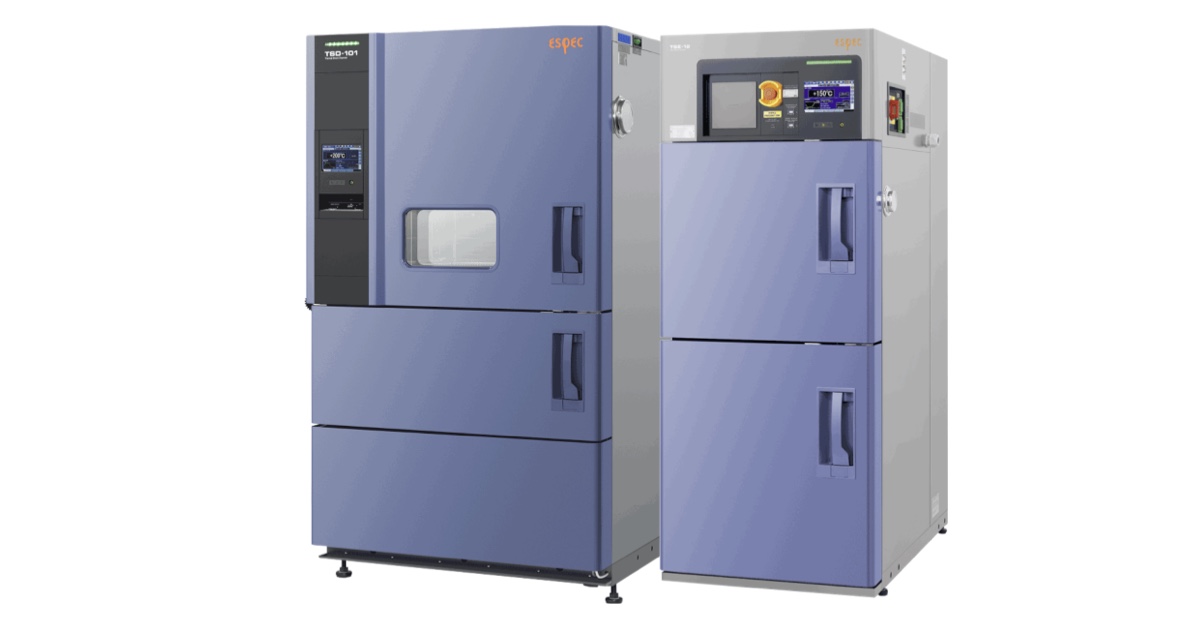 תאי הלם תרמי Air To Air Thermal Shock Chamber Elevator Type של ESPEC